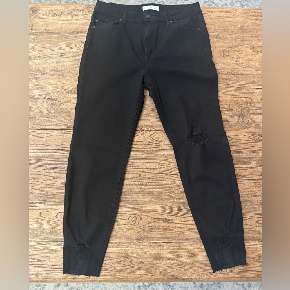 Kancan distressed skinny jeans